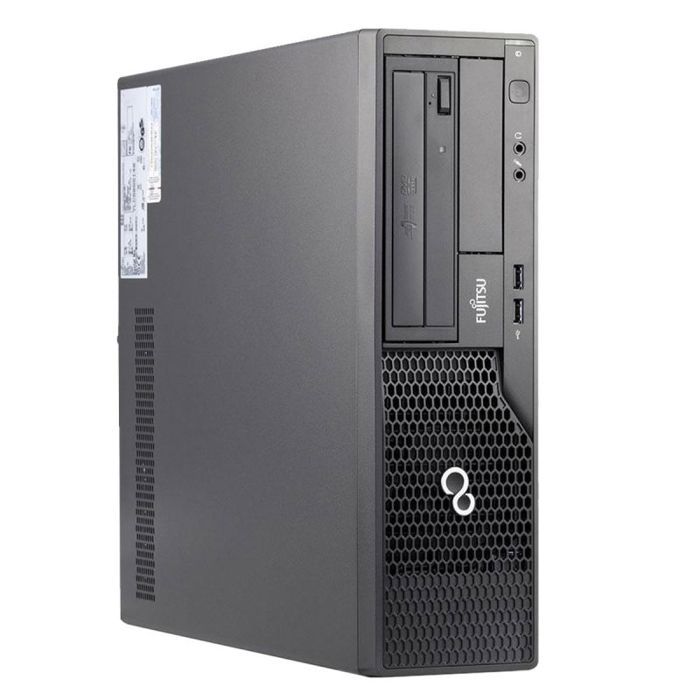 PC Fujitsu Esprimo E500 E85+ DT Intel i3-2100 RAM 4Go SSD 120Go Windows 10 Wifi