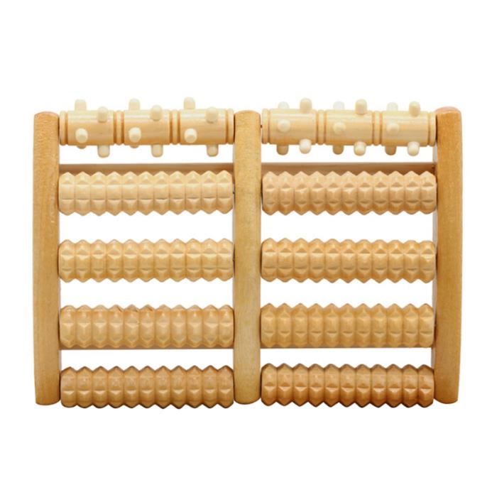 1 pc pratique en bois soins de santé outil de Massage acupoint de pied rouleau de pour hommes ROULEAU DE MASSAGE