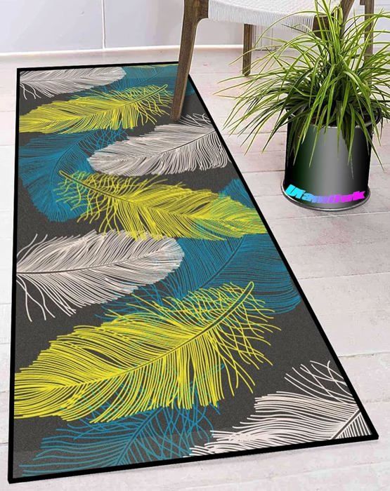 Rglxing Tapis de Cuisine Devant Evier Antidérapant Lavable Moderne 50X160CM Tapis de Passage Bleu Violet Long Tapis de Sol Tapis d'entrée intérieurs Paillasson pour Couloir Salon Chambre au Metre Rglxing Tapis de Cuisine Devant Evier Antidérapant Lavable Moderne 50X160CM Tapis de Passage Bleu Violet Long Tapis de Sol Tapis d'entrée intérieurs Paillasson pour Couloir Salon Chambre au Metre