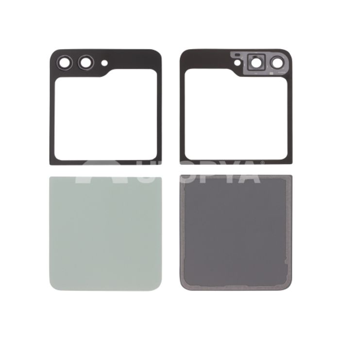 Cache Batterie Vitre Arrière Complète Pour Samsung Galaxy Z Flip 5 F731B Sans logo
