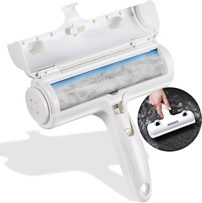 Meilleurs prix pour Brosse Anti Poils Animaux Chat Chien, Brosse Ramasse Enlève Poils, Magique pour Poils, Rouleau à Poils d'animaux, Épilateur pour