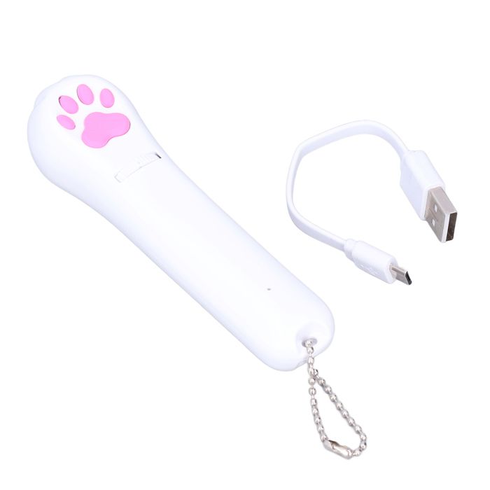 Comparer les prix de Jouet interactif pour chat - Lampe de poche LED avec projecteur lampe de formation multifonction pour animaux de compagnie