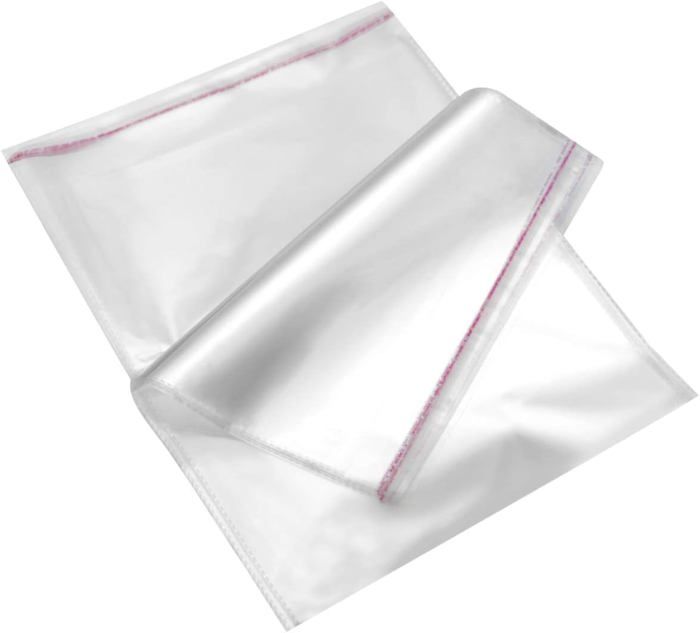 Sachet Plastique Transparent Adhesif Cellophane - 9 Tailles Disponibles Sachet Plastique Transparent Adhesif Cellophane - 9 Tailles Disponibles