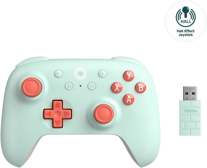 Ultimate 2C Manette Sans Fil Pour Pc Windows Et Android Taux De Sondage De 1000Hz Pare Chocs L4R4 Remappables - vue 2