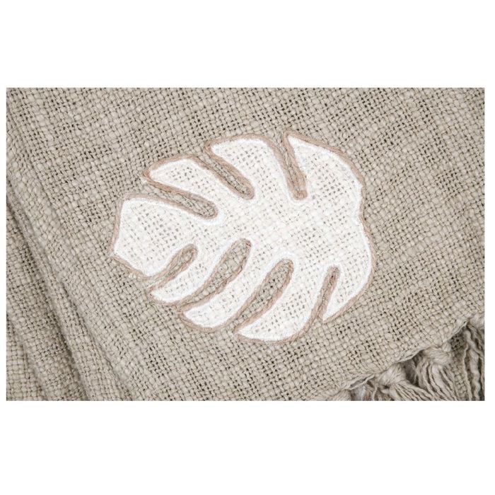 Plaid 125 x 150 cm Brode lin Plaid 125 x 150 cm Brode lin