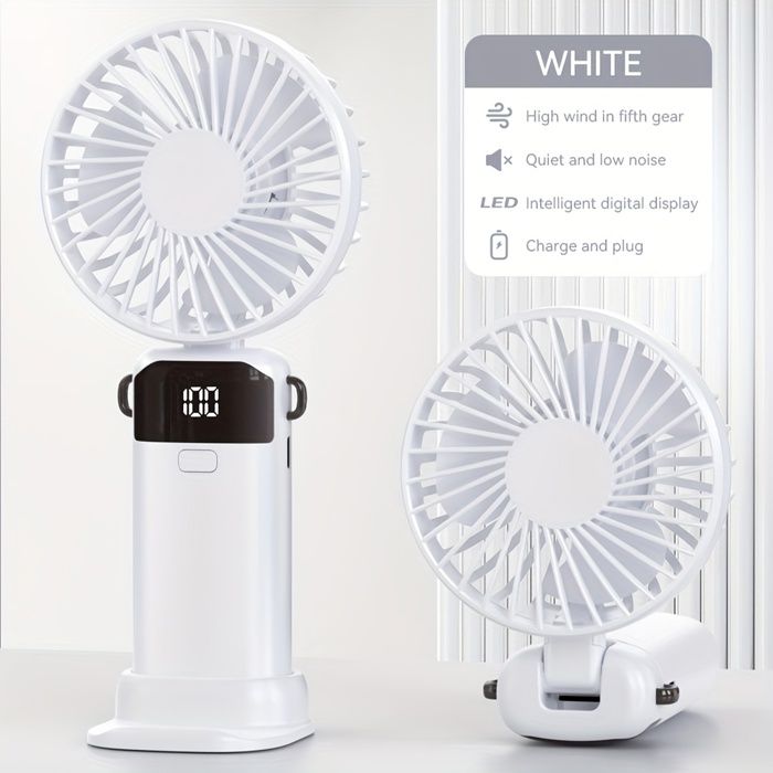 Mini ventilateur portable, vaporisateur personnel, mignon dessin animé