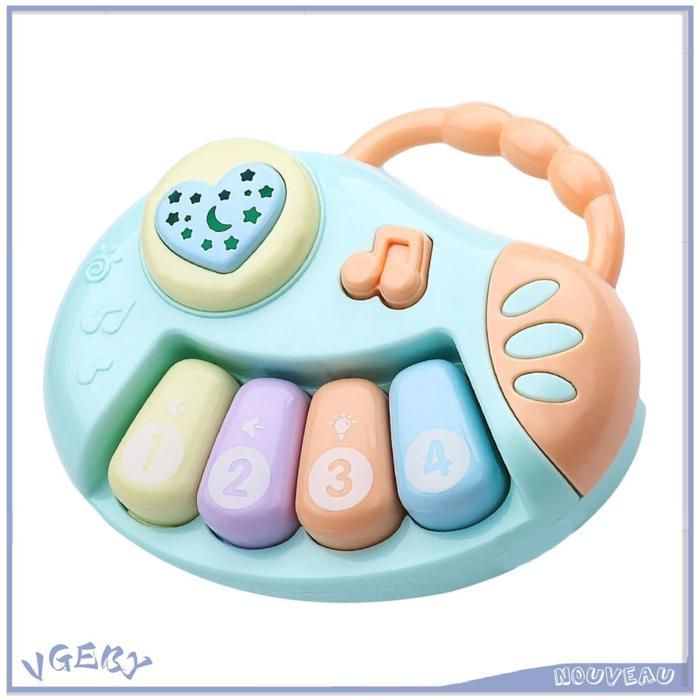 EJ.life jouet pour bébé xylophone Bébé Xylophone Éducatif Matériel ABS