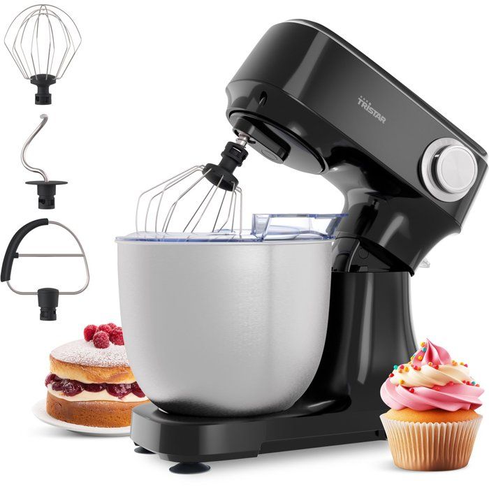 Tristar MX-4870 - Robot Pâtissier 800W - Bol 45L - 12 Programmes
