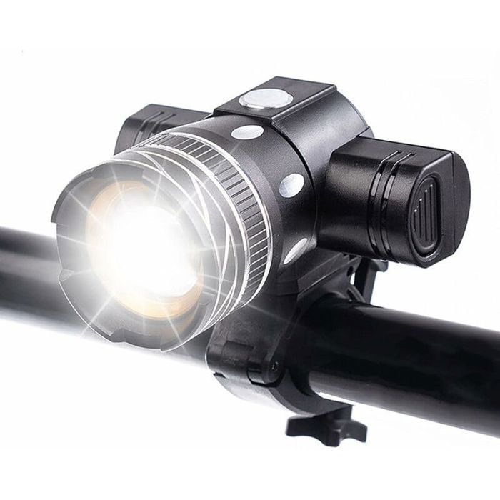 5000 Lumens Lumière Vélo Eclairage Avant Rechargeable LED Etanches Lampe Vélo Haute luminosité 6 Heures de Cyclisme sur Route de