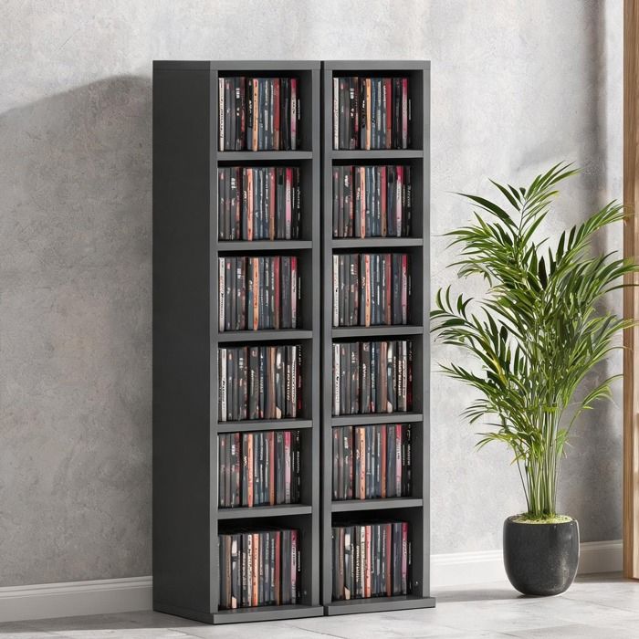 Armoire De Bureau en Panneau de particules Noir 21 x 22.5 x 88.5 cm - Noir Panneau de particules 21 x 22.5 x 88.5 cm