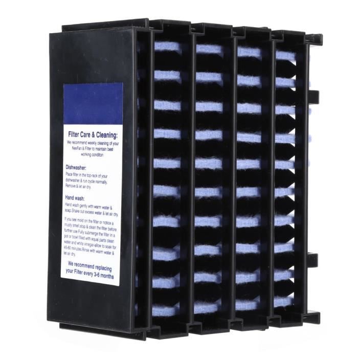 Alomejor Filtre de climatiseur Mini Filtre de Refroidisseur d'Air