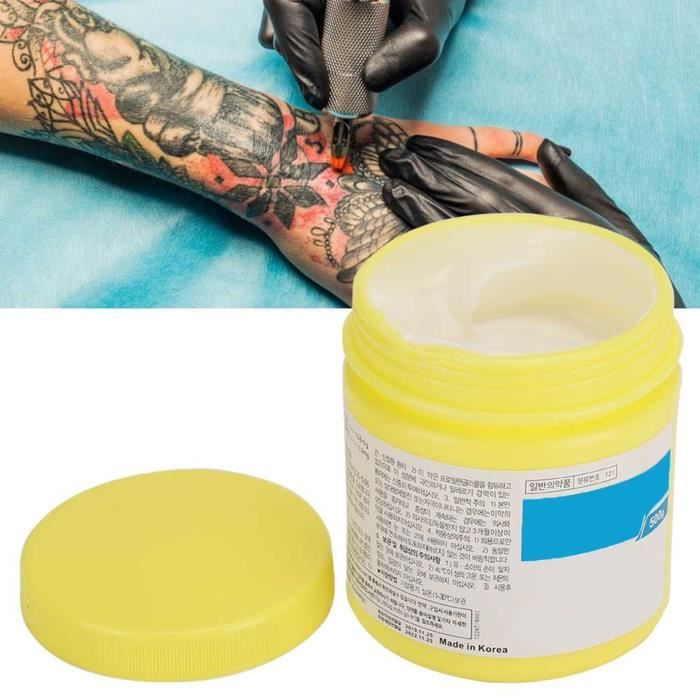 CHT Crème anesthésiante de tatouage 500g Tattoo Numbing Cream Body Waxing Piercing Tattooing