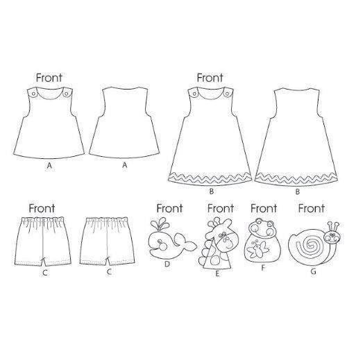Bebes Top Robe Short Et Appliqu Eacute S Toutes Les Tailles Dans Un Modele D Enveloppe Achat Vente Patron Tutoriel Bebes Top Robe Short Et A Cdiscount