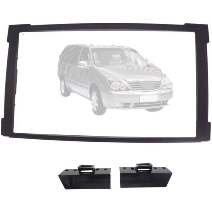 Façade D'autoradio 1 DIN Pour Ford Ka (2008-2016) – Cadre De Montage Plastique Noir – Kit D'installation Pour Tableau De Bord – Remplacement Ou Upgrade Stéréo