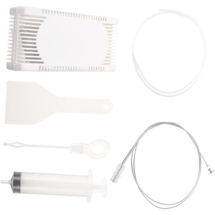 Kit De Nettoyage Pour Réfrigérateur - 9 Pièces Avec Brosse, Seringue, Tuyau Et Bouchons