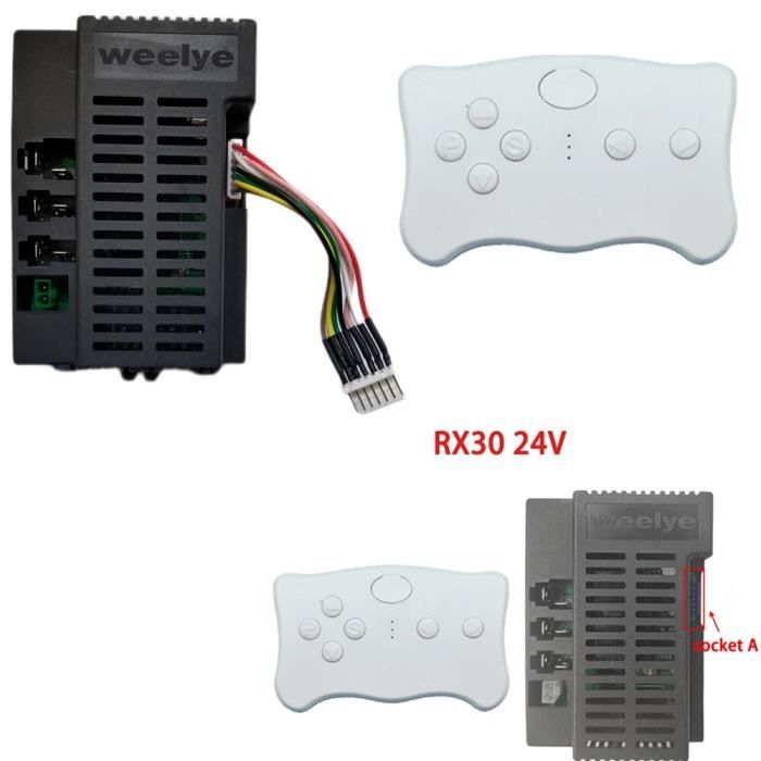 N ° 1 Set Complet - Récepteur De Télécommande Bluetooth Pour Voiture Electrique Pour Enfants Avec Fonction De Demarrage En Douceur Emetteur Rc 12v Toutes Sortes De Controleurs