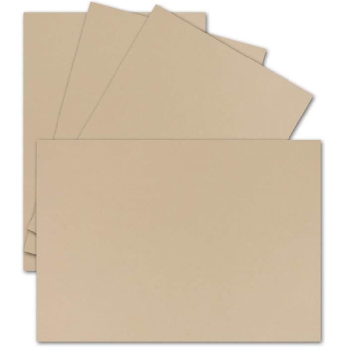 50 Biglietti Singoli DIN A7 - 240 G/m², Bianco, Per Personalizzare - Foto 8