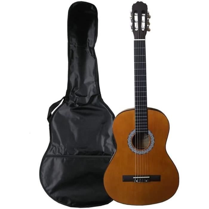 Guitare Classique Rio 3/4 Sunburst Pour Enfants – Idéal Débutants 9-12 Ans + Sac, Sangle, Médiators