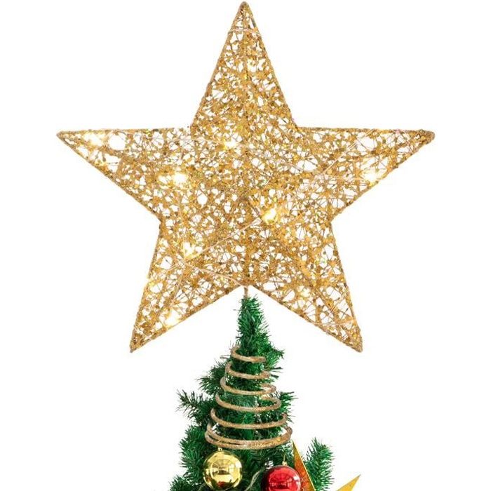 Etoile Pour Sapin De Noel Achat Vente Pas Cher