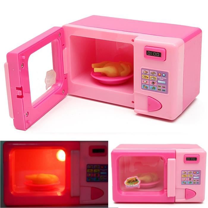 Four Poupee Maison Mobilier Micro Ondes Barbie Miniature Cuisine