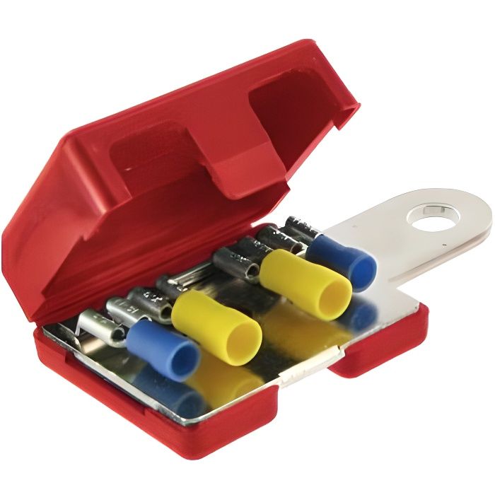 BRANCHEMENT MULTIPLE COSSE BATTERIE ROUGE Cdiscount Bricolage