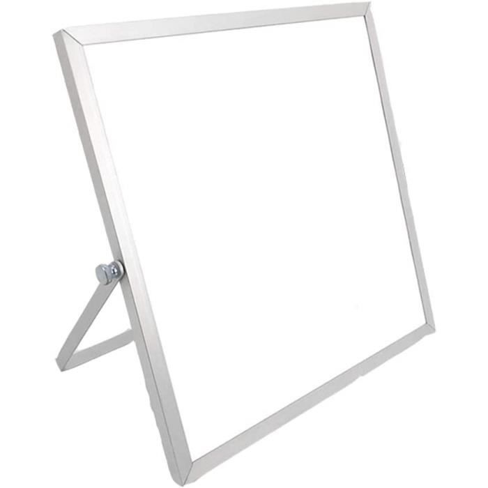 Mini Tableau Blanc Effaçable à Sec 14,1" X 11" - Tableau Mural Pour Notes, Idées, Planning