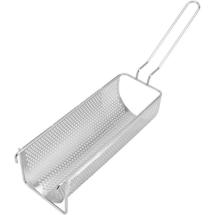 Friteuse Mini En Acier Inoxydable 304 - Grande Capacité, Poignée Longue, économie D'huile - Idéale Pour Frites, Beignets, Nouilles - Ustensile De Cuisine Compact Et Multifonction