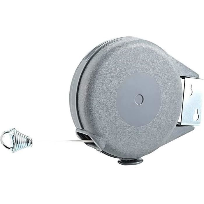 Dancrul Étendoir à linge rétractable, robuste pour intérieur et