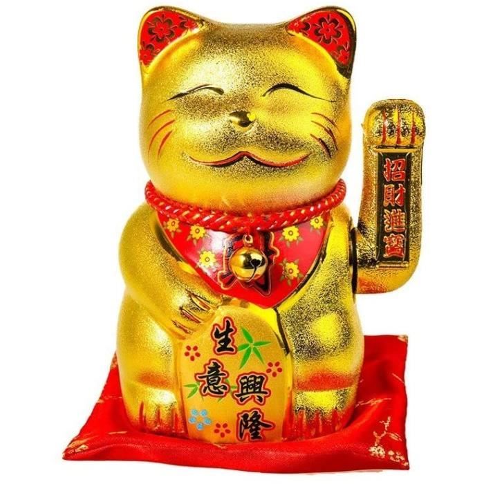 Objets De Decoration Lachineuse Big Chat Maneki Neko Bras Qui Bouge Porte Bonheur Japonais 26 Cm De Hauteur Cdiscount Maison Objets De Decoration Lachineuse Big Chat Maneki Neko Bras Qui Bouge Porte Bonheur Japonais 26 Cm De Hauteur Cdiscount Maison