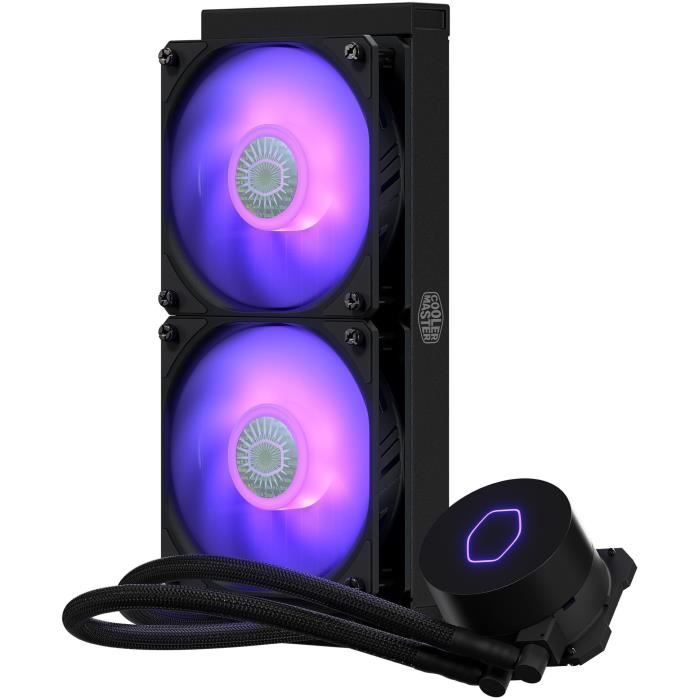 COOLER MASTER MasterLiquid ML240L V2 RGB - WaterCooling Processeur AIO  (Intel & AMD), 2x 120mm RGB - Cdiscount Informatique