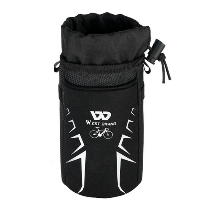 Sacoche De Vélo BTR Blue + Support Téléphone – Sac De Tube Supérieur, étanche, Universel