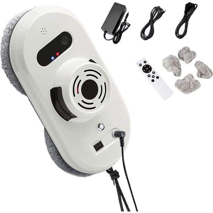 ASPIRATEUR ROBOT Aspirateur Robot Lave Vitre S&ucirc r et Durable Intelligent Automatique Laveur de Vitre T&eacute l&eacute com273