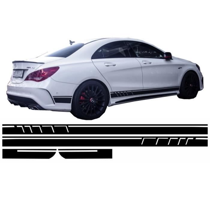 Autocollants Stickers Vinyle Noir Mat Pour Mercedes Benz CL11 W117 C117