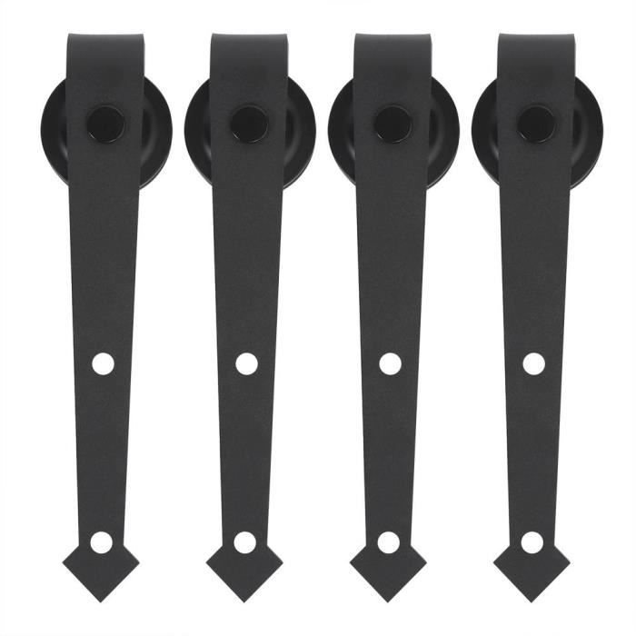 4 Pièces Raccord D'attache Double Goujon Pour Voie L – Rail En Acier Au Carbone