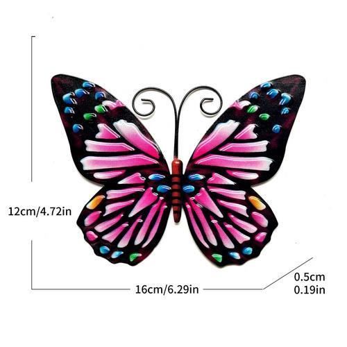 Kit 10 Carillons à Vent Papillon à Peindre - Bricolage Créatif Pour Enfants - Décoration Suspendue