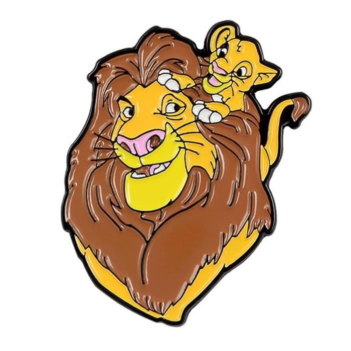 Szw 1 Broche En Alliage Du Film Le Roi Lion Dessin Anime Petit Lion Epingle De Collier Parent Enfant Mignon Lion Sac A Dos B Cdiscount Jeux Jouets
