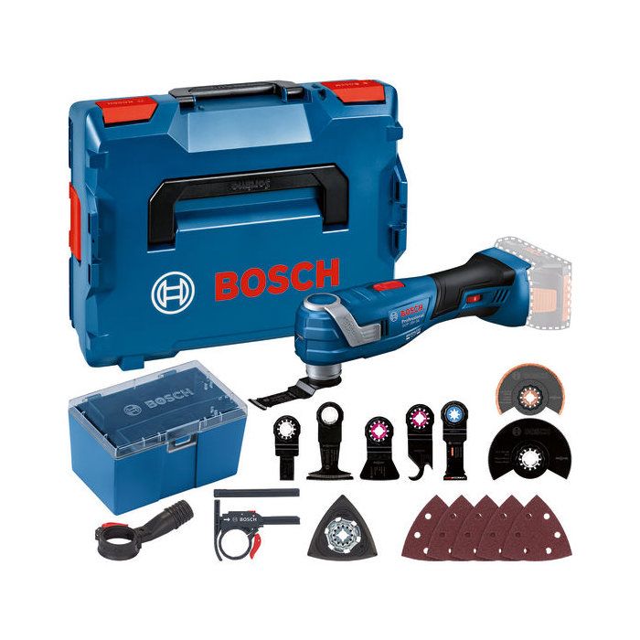 Bosch Professional 18V System découpeur ponceur sans fil GOP 18V 34 moteur sans Vibration Control poignée fine de 180 mm avec 1 lame de scie - vue 2