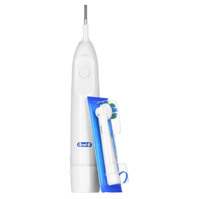 ORAL-B ADULT WHITE BATTERY TOOTHBRUSH 434184