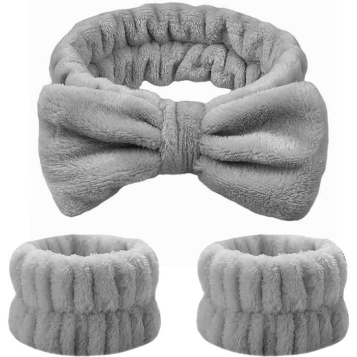 4 Bracelet De Lavage De Visage,Bandeau De Poignet De Spa,Bracelet