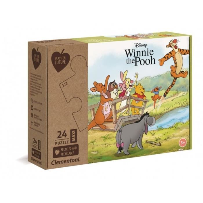 Clementoni Play For Future-Disney Dumbo-24 pièces maxi-puzzle enfan