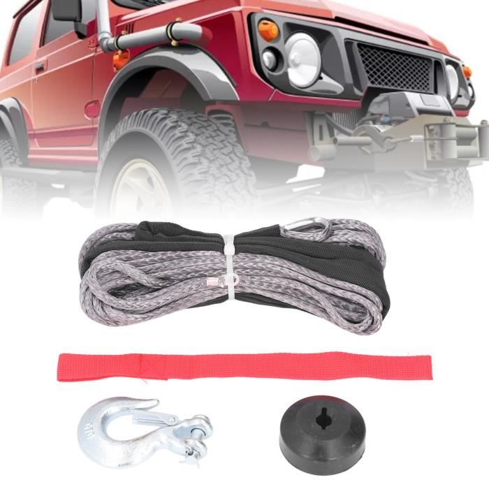 Butée De Treuil En Caoutchouc Robuste – Crochet Amortisseur Chocs Avec Vis Inox, Bouchon Câble Treuil Pour 4x4, Pick-up, Remorque, Camping-car