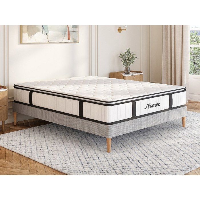 Matelas ressorts ensachés AMERICAN DREAM de DREAME - Très ferme - 140x190cm