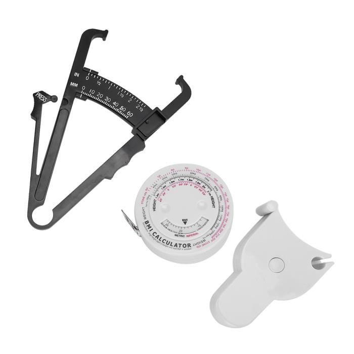 Etrier de graisse corporelle avec ruban de mesure de la