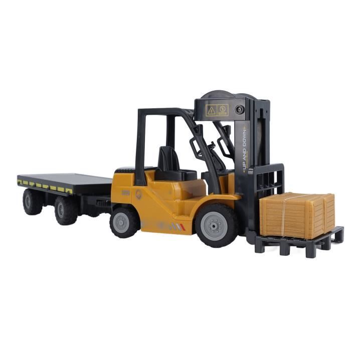 Chariot élévateur jaune, véhicule électrique pour enfant, 12Volts - 10AH, 2 moteurs Chariot élévateur jaune, véhicule électrique pour enfant, 12Volts - 10AH, 2 moteurs