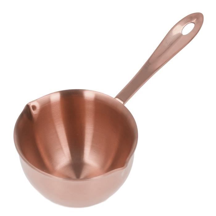 EBTOOLS Casserole de chocolat au lait Casserole en Acier Inoxydable