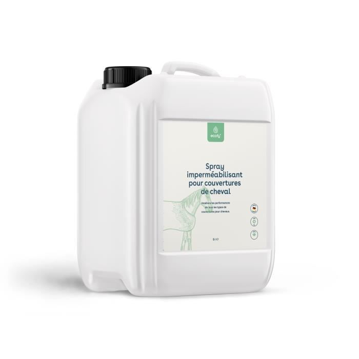 spray imperméabilisant pour couvertures de cheval • eco:fy • Spray-On imperméabilisant • 5 litres