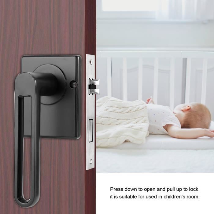 SERRURE À LEVIER STREMLER 6401- GRIS ANTHRACITE simple - Les