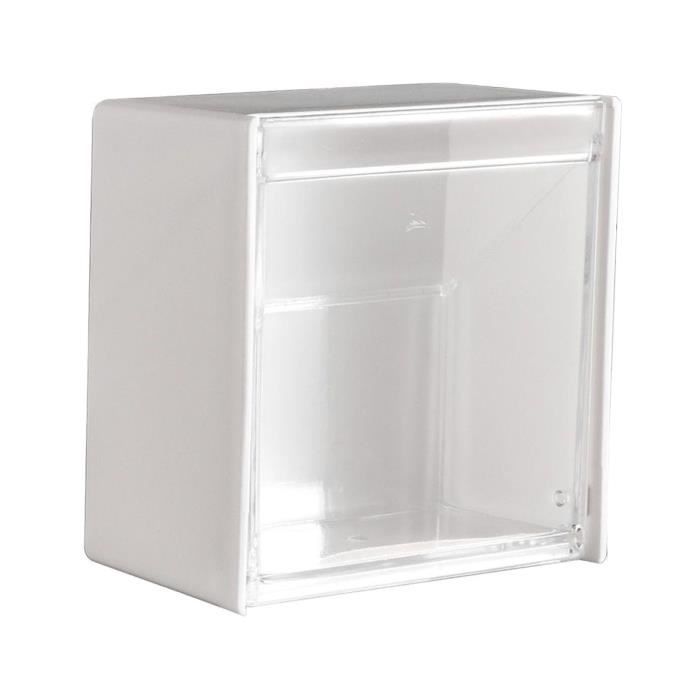 Organisateur Cotons Tiges Boîte Rangement Cotons YOHOM - 4 Compartiments Transparent 13x11x10cm Récipient Plastique 4 Compartiments Organisateur Cotons Tiges Boîte Rangement Cotons YOHOM - 4 Compartiments Transparent 13x11x10cm Récipient Plastique 4 Compartiments