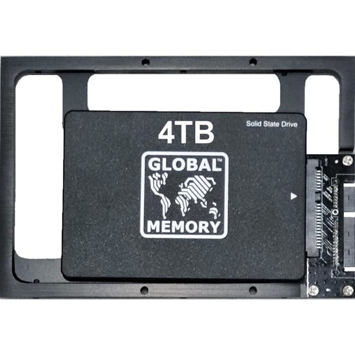 4To 7MM 3.5 SATA 3 SOLID STATE DRIVE SSD POUR IMAC (2010 - 2011)
