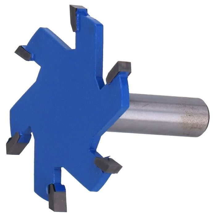 Fraiseuse 6 Mm Tige à Double Tranchant 2 Flûtes Fraise Pointe En